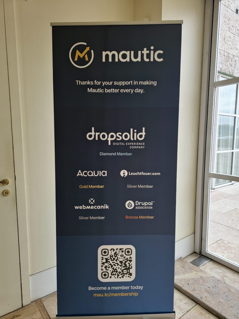 What's new in Mautic? Learnings from Mautic Conference Europe 13 mauticon europe members banner