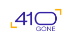 410 Gone logo